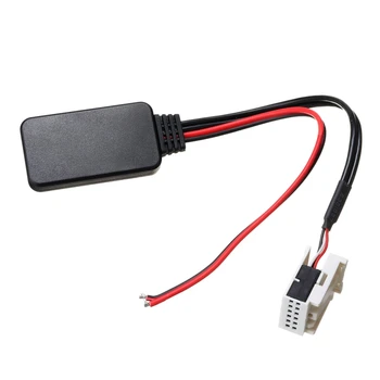 

12-Pin Module Board Wireless Bluetooth Stereo Music Adapter Receiver Aux Auxiliary Audio Cable For Mercedes-Benz W169 W245 W203