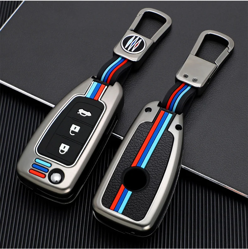 Custodia per chiave auto in lega di zinco per Nissan Qashqai J11 Xtrail Murano MAXIMA ALTIMA Juke Micra Tiida Pulsar2014-2018 portachiavi - H1543c64bcaf747bf896999a681159bcbM