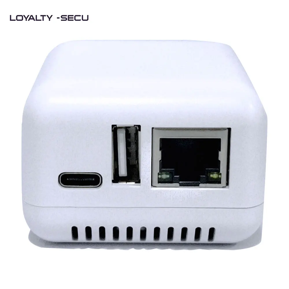 LOYALTY-SECU Сетевой адаптер Windows USB для Ethernet сервер печати Android 1 порт белый | Компьютеры