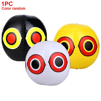 

Stops Pest Bird Bright Colors Weatherproof Fast Durable Terror Eyes Scare Visual Deterrent Useful Repellent Balloons Floatable