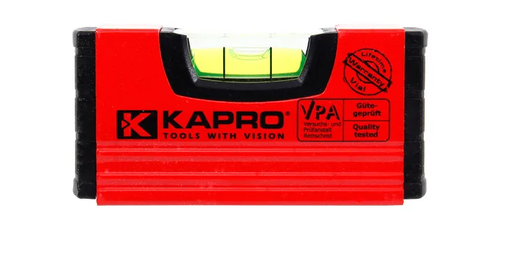 KAPRO Mini Portable Water Level Bubble Inclinometer Measuring Tools With Magnetic Spirit Level Ruler Tools High Sensitivity 10cm (2)