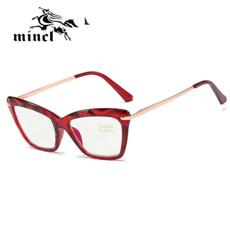 MINCL/ новые анти синие очки для чтения, прозрачные очки, ретро очки для мужчин и женщин, очки для компьютера+ 1,0+ 1,5+ 3,0 с коробкой NX