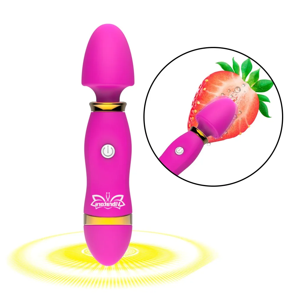12 Режимов AV палка Клитор Вибратор G spot Вагина стимулятор интимные игрушки для