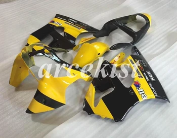 

New ABS Injection Mold Motorcycle Fairings Kit Fit For Kawasaki Ninja ZX-6R 636 2000 2001 2002 00 01 02 body set Yellow