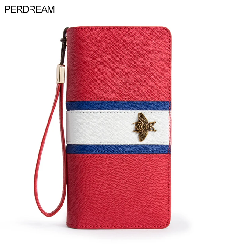 

Ladies Long Clutch Wallet New European and American Personality Large Capacity Zipper Multifunction Wallet Phone Bag