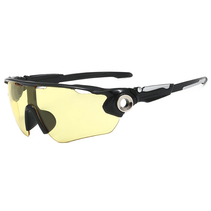 Антиударные армейские тактические очки UV400 Пейнтбол CS War игровые солнцезащитные очки уличные пескозащитные страйкбол военные очки для стрельбы - Цвет: Black Yellow