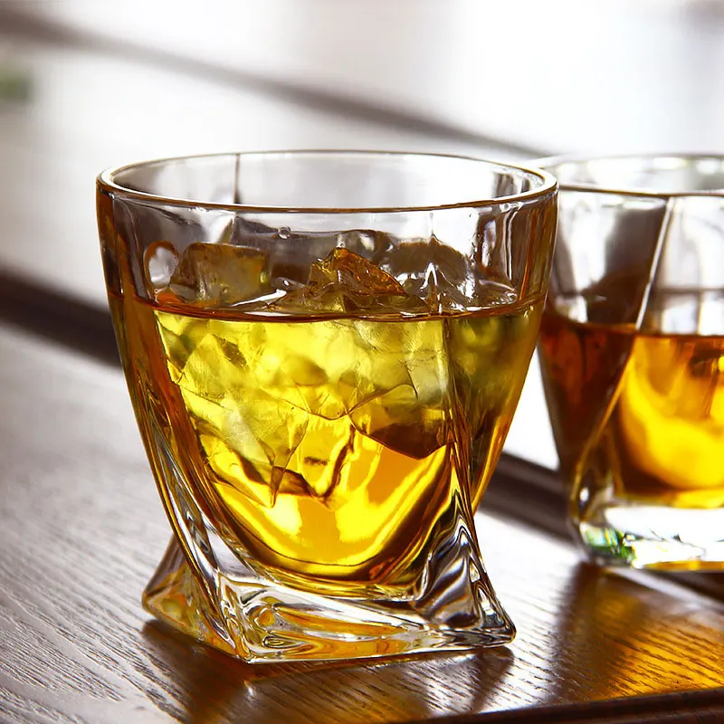 Crystal Whiskey Glass Irregular Wine Glass Lead-free Heat Resistant Brandy Cup Multi Pattern Beer Water Mug For Home Bar Party Crystal Whiskey Glass Irregular Wine Glass Lead-free Heat Resistant Brandy Cup Multi Pattern Beer Water Mug For Home Bar Party