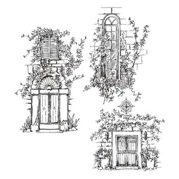 

Garden Windowsill Silicone Clear Seal Stamp DIY Scrapbooking Embossing Photo Album Decorative Paper Card Craft Art New 2020