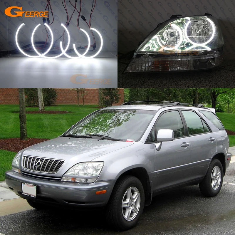 Для Lexus RX300 RX 300 1999 2000 2001 2002 2003 ультра яркий SMD светодиодный комплект колец