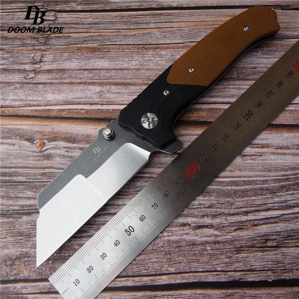 Складной нож с ручкой D2 Blade G10 7 9 дюйма FH11 60 61HRC 2 цвета для кемпинга охоты