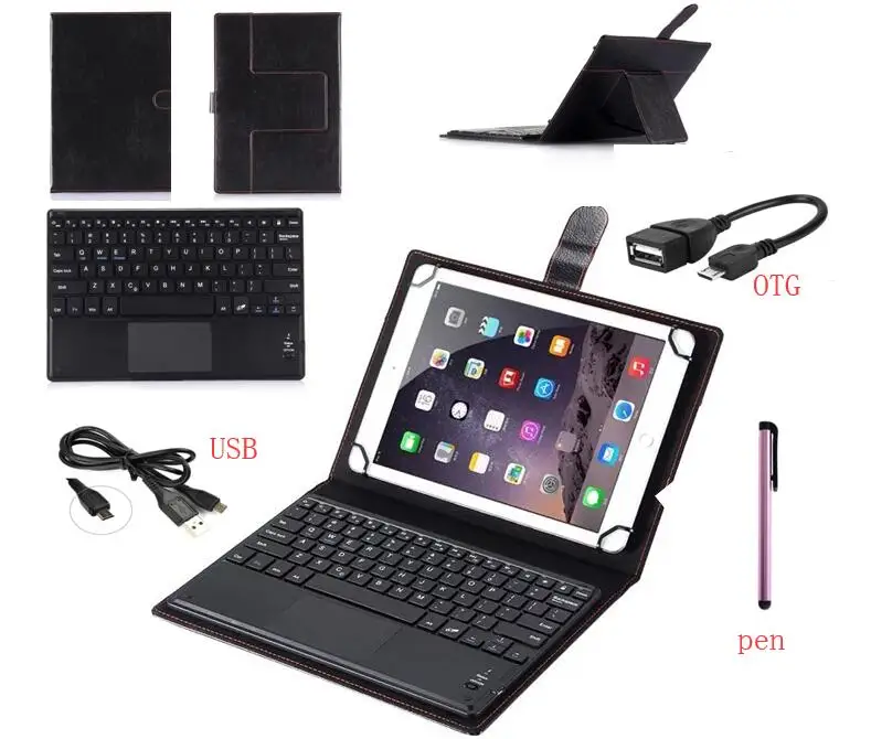 Чехол для Huawei Mediapad T5 10 клавиатура планшета умная Универсальная Bluetooth чехол M5 Lite 1 +