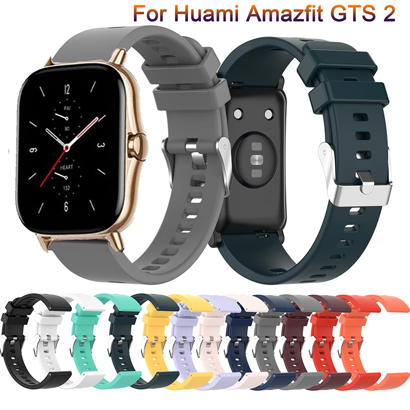 

For Huami Amazfit GTS 2 mini 2e / Bip U Pro S Lite Strap Wristband Sport Bracelet Watchbands 20mm Watch Band correa amazfit gts