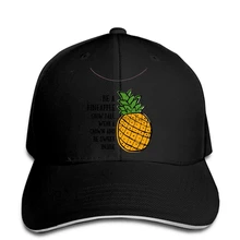 Inktastic Be A Pineapple Женская бейсбольная кепка, благородное предложение, милая бейсболка, остроконечная Кепка