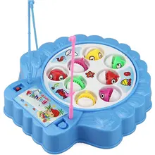 В форме ракушки Немагнитный Электрический рыболовный диск Упражнение рука-глаз координация родитель-ребенок интерактивная игра