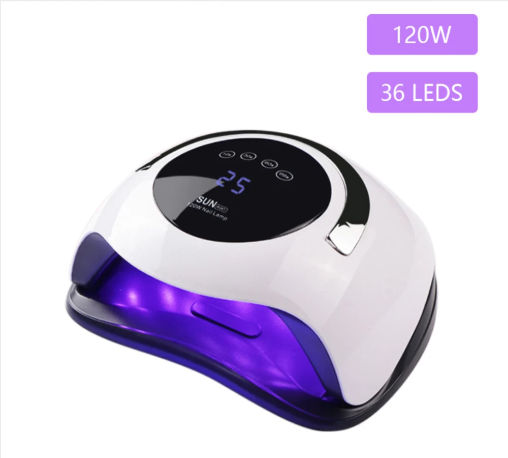 

120W UV LED Nail Lamp High Power Nail Dryer Fast Curing Speed Gel Light For All Gel Polish Manicure Machine Nail Art Tools