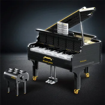 

Building Blocks Creative Ideas Toys The App Control Playable Grand Piano Set Toys Building Bricks Gifts for Children