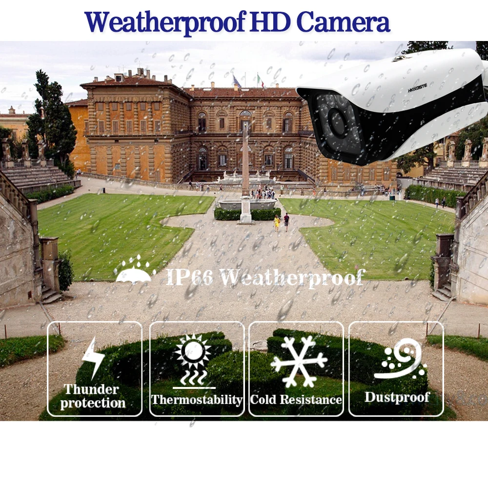  H.265 8 Channel 5MP DVR Kit CCTV Security System 8PCS 5.0MP SONY HD 5 in 1 Camera Room/Street P2P V - 4.00024E+12