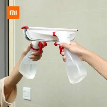 

Xiaomi Mijia Yijie Handheld Spray Window Wiper Microfiber Window Mirror Cleaning Cloth Mop Soft Rubber Scraping Cleaner Scrubbe