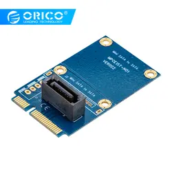 ORICO SATA 7PIN к адаптер mSATA вертикальный тип SSD адаптер Поддержка SATA3 протокол поддержка полноразмерная двусторонняя печатная плата