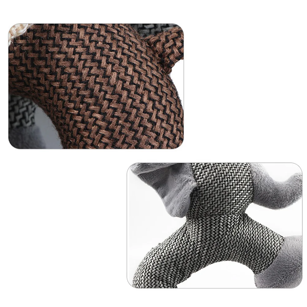 Игрушка для собак жевательные укусы Домашние животные набитые нетоксичные милые мягкие плюшевые интерактивные забавные скрипучие Зубы Чистая игра обучение животное
