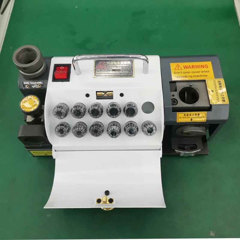 120W Portable High Speed Steel Drill Bit Grinding Machine Fast Twist