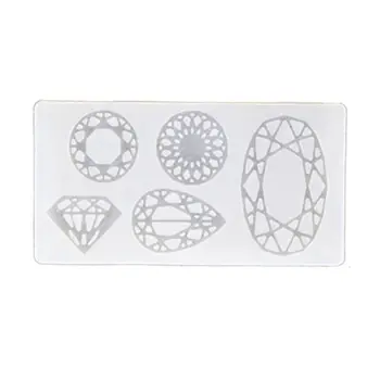 

DIY Diamond Frame UV Mold Resin Casting Pendant Earrings DIY Jewelry Tools
