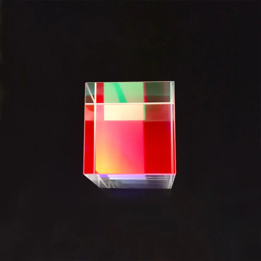 Большая Цветовая Призма Шестигранная яркая 50 мм куб креативная фотография фото оптический эксперимент