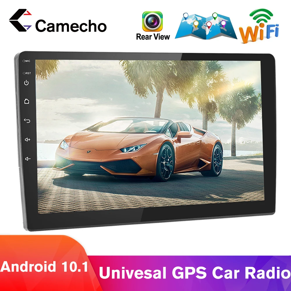 Camecho Android 8.1 Car Radios 10.1 inch GPS Autoradio Mp5 Multimedia Video Player Bluetooth WIFI Mirror Link Audio Stereo | Автомобили и