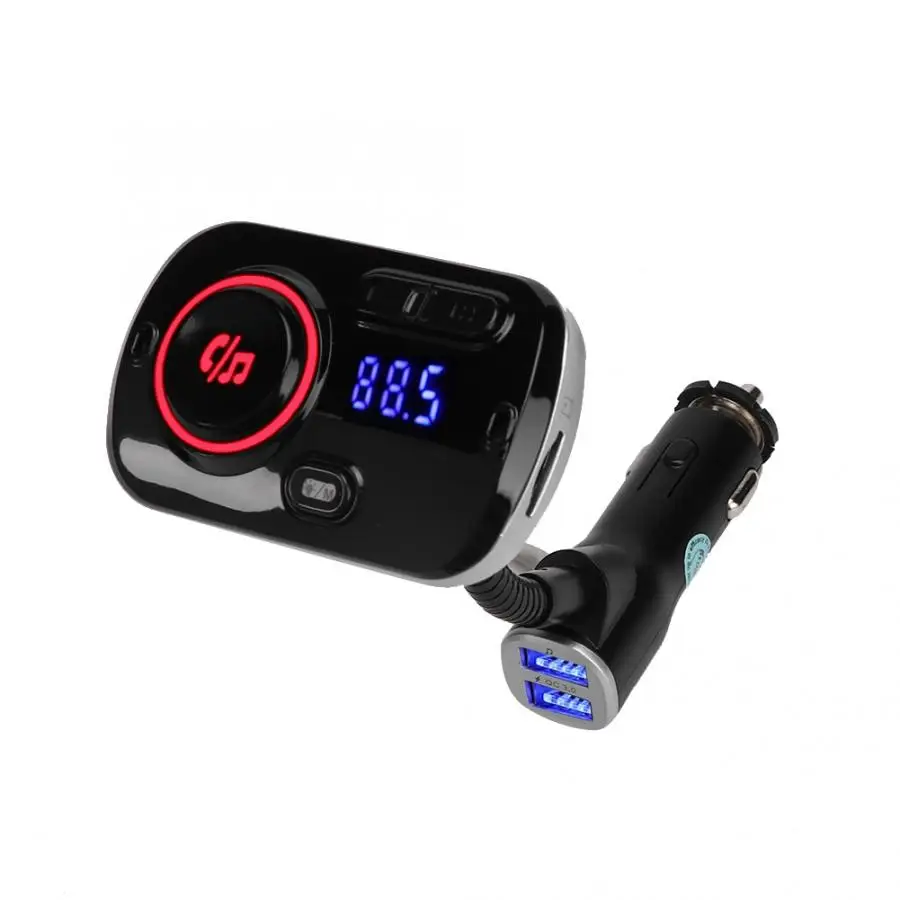 Автомобильный Bluetooth MP3 динамик FM навигация двойной fm-трансмиттер с USB громкой телефон Автомобильный MP3 Bluetooth музыкальный плеер