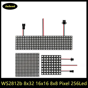 

WS2812b 8x32 16x16 8x8 Pixel 256Led Flexible Mini LED Matrix Digital Individually Addressable LED Module Panel Bendable