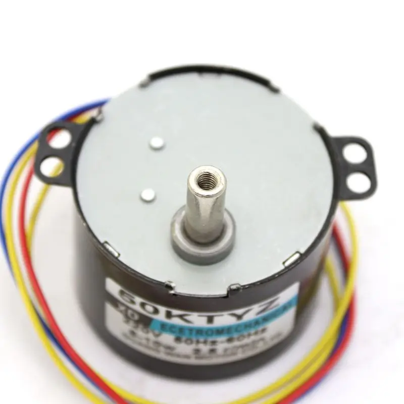 

50KTYZ Magnet Synchronous Motor AC220V 2.5-50R/Min Low Speed Reducer Motors Kit