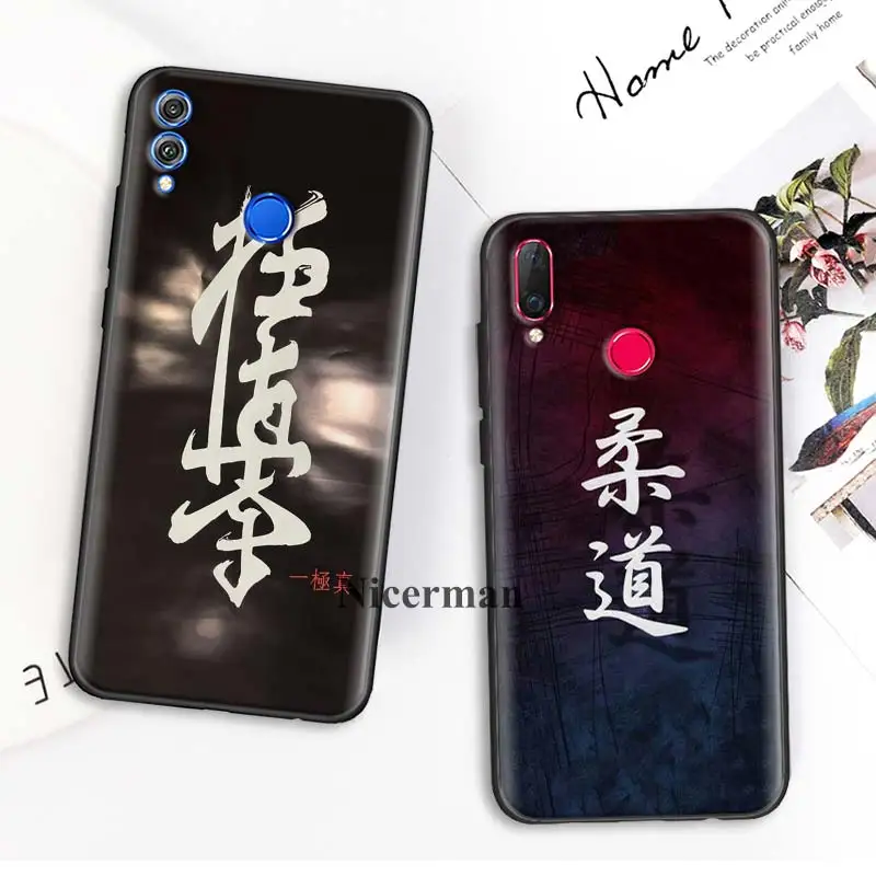 Чехол для huawei Honor 8X 8C 8A 8S 9 10 9X 20i V20 Lite рro Y7 Y6 Y5 Y9 играть наслаждаться 9E 9S Oyama Kyokushin Karate оболочки