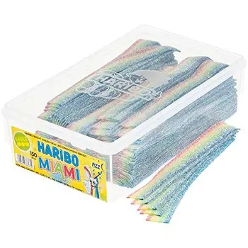 

Haribo Miami Agro Fruity Mix, Caramelle Gommose alla Frutta, Dolciumi, 150 Pezzi, 1125g