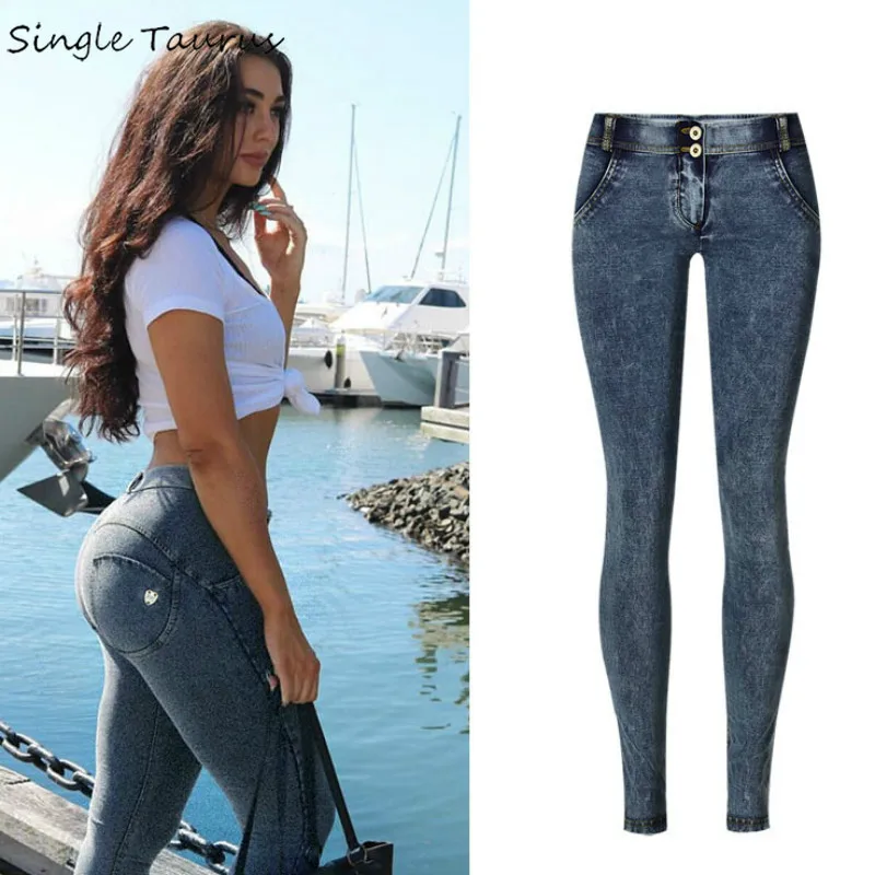 Low Waist Push Up Jeans Women Fashion High Street Snow Wash Slim Elasticity Skinny Denim Pants Soft Cotton Vaqueros Mujer 2019 Low Waist Push Up Jeans Women Fashion High Street Snow Wash Slim Elasticity Skinny Denim Pants Soft Cotton Vaqueros Mujer 2019