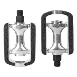 West Biking Anti-Slip Ultralight Aluminum Bike Pedals (Alloy Silver)