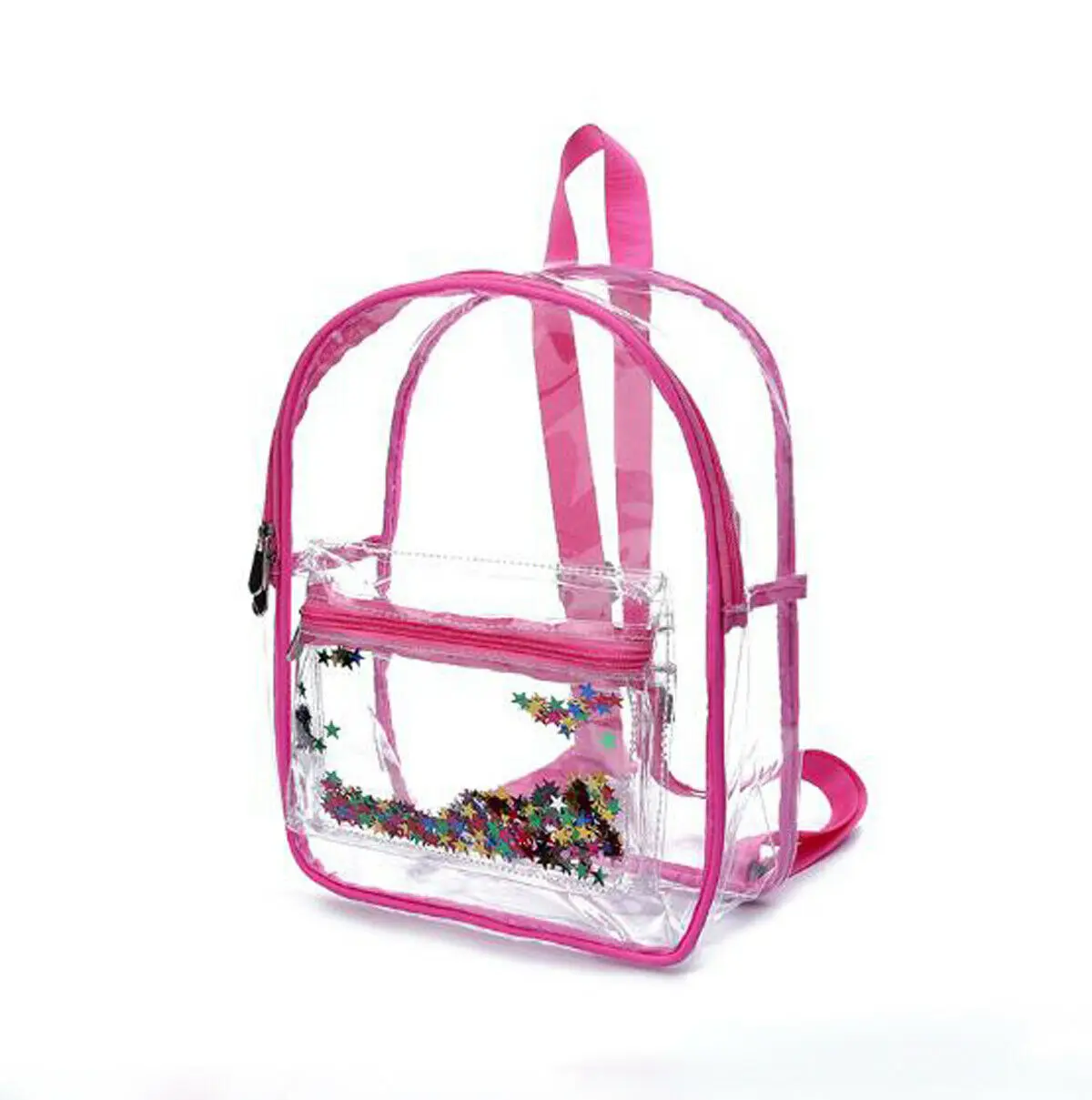 Прозрачные сумки рюкзак из чистого ПВХ путешествия школьная сумка, рюкзак безопасности унисекс