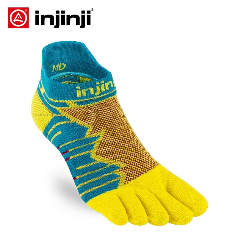 Cycling and Five Finger Shoes Knitido Track&Trail Spins Mens Lightweight Ankle Toe Socks for Running
