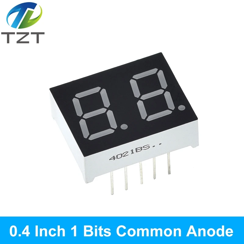 1Bit 2 Bit 3 Bit 4 Bit 0,4 Zoll Digital Tube LED Display Uhr Gemeinsame Anode Kathode 0,4 "7 Segment Led DIY Rote Bord für Ardui – Detail 6