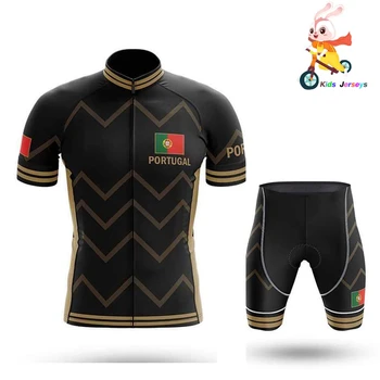 

Cycling Clothing 2020 Portugal Kid's Cycling Jersey Set MTB Bicycle Clothing Bike Wear Clothes Maillot Ropa Ciclismo Triathlon