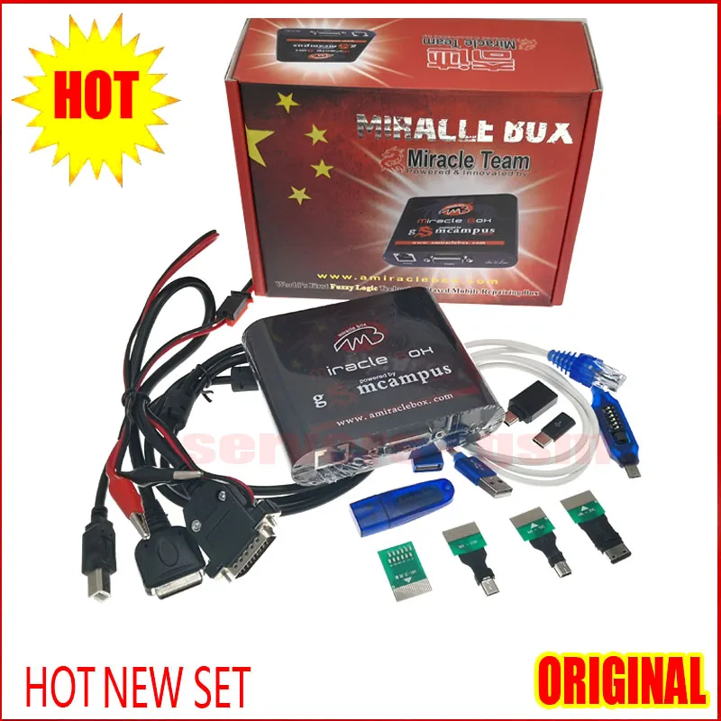 Новый Miracle Box с ключом Key Dongle + кабель UMF для полной загрузки китайских мобильных