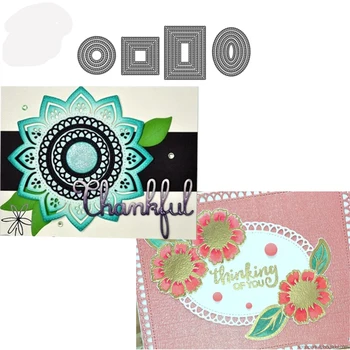 

Rectangle square circle and Star Metal Cutting Die Stencils for DIY Scrapbooking/photo Album Decorative Embossing DIY Paper Card