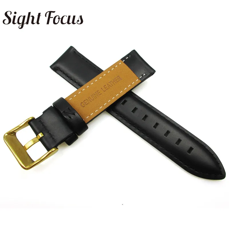 Online Correas de alta calidad para reloj de correa de reloj de cuero de color 13 17 18 19 20mm correa de reloj de pulsera accesorios de reloj de pulsera
