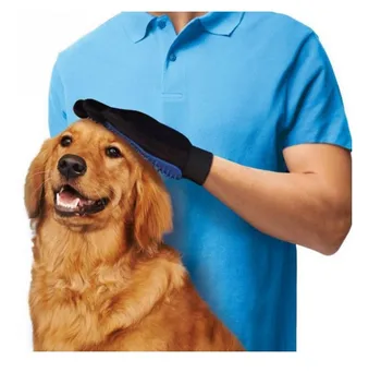 

1pcs dog grooming gloves dog brush comb cleaning massage hair removal gloves cat hair comb pet supplies