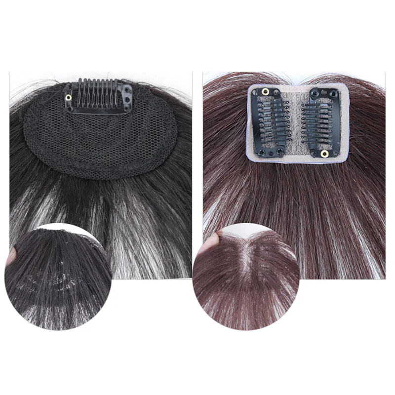 Women Bangs Wig Fluffy Hairstyle Hairpiece Hair Charm Breathable for Lady Girl MH88