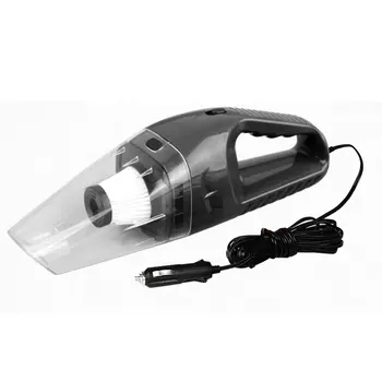 

Hot Portable 120W 12V Car Vacuum Cleaner Handheld Mini Vacuum Cleaner Super Suction 5m Cable Wet And Dry Dual Use