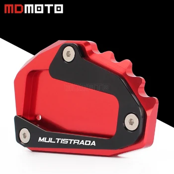 

2019NEW Kickstand Foot Side Stand Extension Pad Support Plate For DUCATI Multistrada 950 1100 1200 1200S 1200GT 1260 Accessories