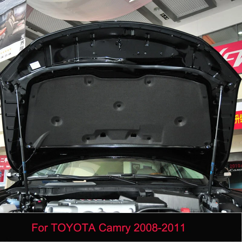 For TOYOTA Camry 2008 2011 1PC Car Hood Engine Thermal Insulation Sound