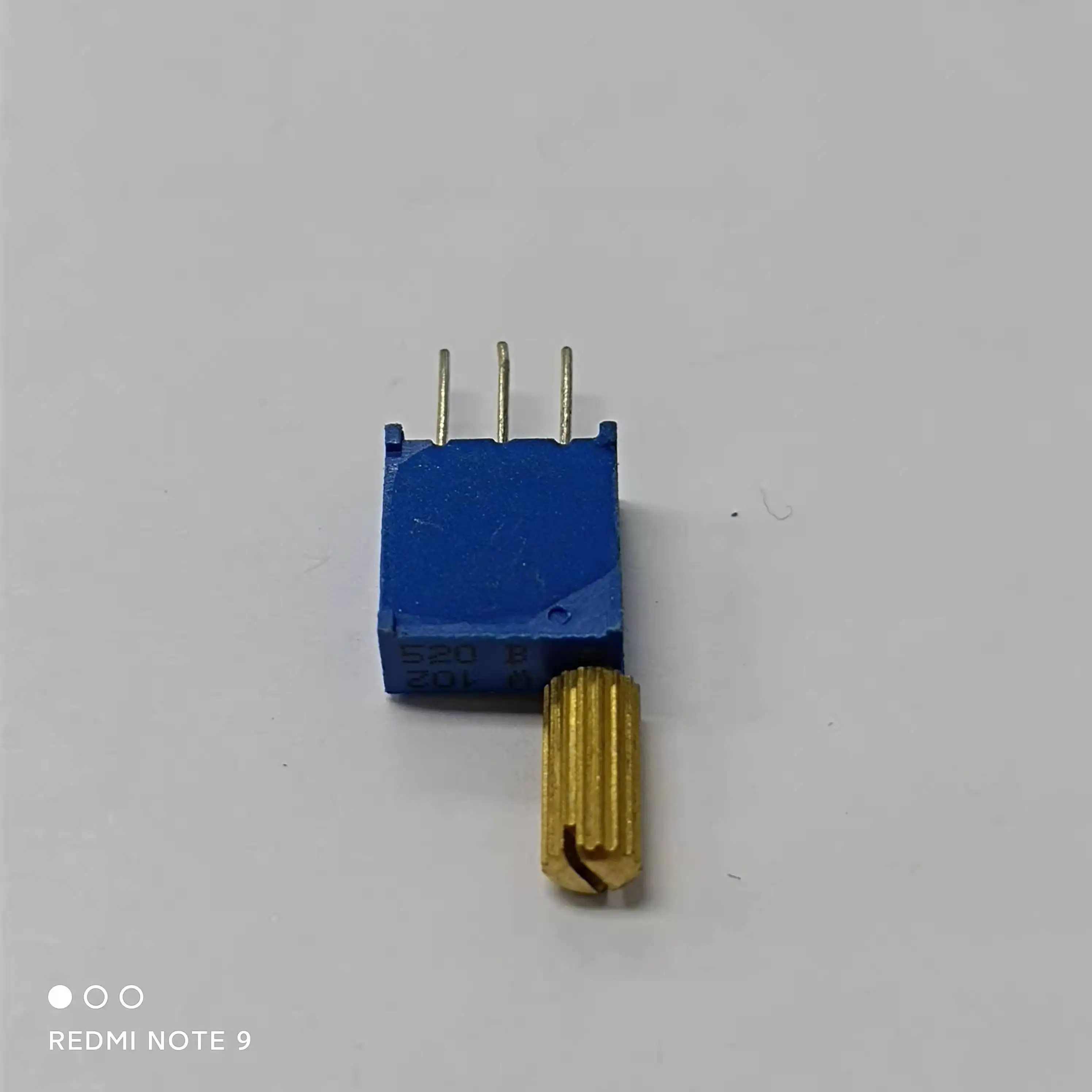 10PCS Burans 3296W Handle  Potentiometer ResistanceOhm Trimpot Trimmer 1K 2K 5K 10K 20K 50K 100K 200K 500K 1M ohm 100R 200R 500R