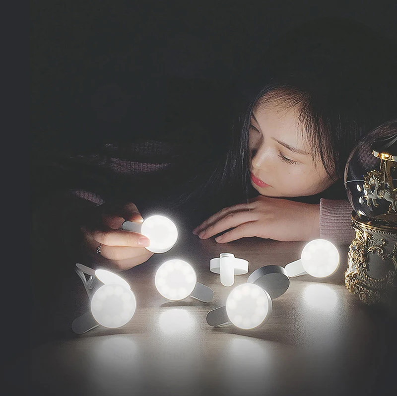 XIAOMI MIJIA Yuemi селфи заполняющий светильник светодиодный портативный зажим вспышка лампа мобильный телефон селфи отбеливающий фотография видео в живую USB