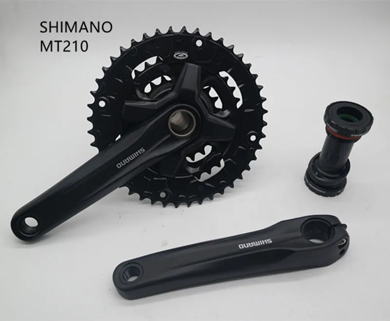 Кривошипная Система SHIMANO mt210 3x9 3x8 27/24s Звездочка для рукоятка mtb велосипеда с mt500 BB